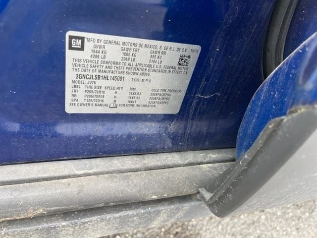 Driver Left Headlight Reflector Fits 17-20 TRAX 218420 Foto 3 de 4