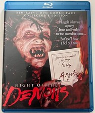 Night Of The Demons Blu-ray DVD 2 Disc Combo 1988 Kevin Tenney Scream Factory