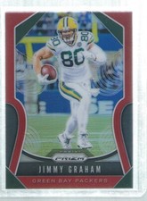 JIMMY GRAHAM 2019 PANINI PRIZM RED RETAIL PRIZMS SSP  /7? /8? #118