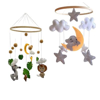 Baby Crib Mobile Toy for Ceiling Hanging Nursery Decor Girls and