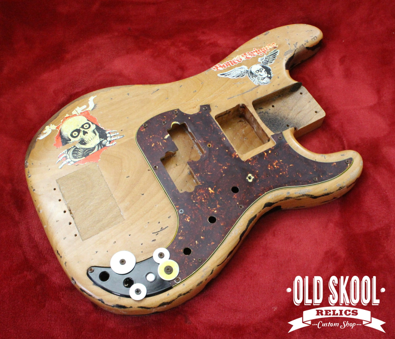 Corpo chitarra basso P Billy Sheehan 'The Wife' Heavy Relic
