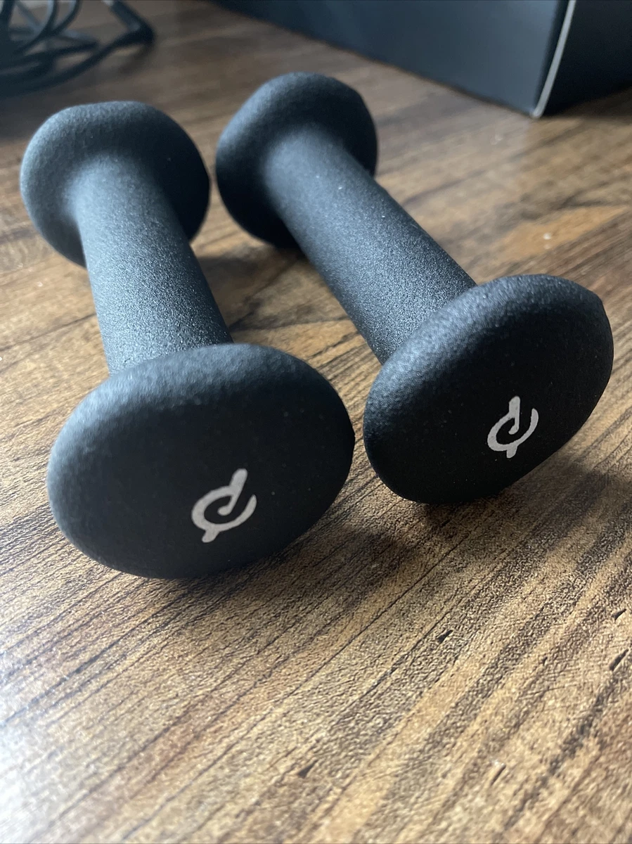 Set of 2 Peloton 1 lb Work Out Weights Open Box Dumbbells