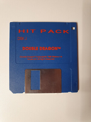 Atari ST Spiel Double Dragon Hit Pack J Retro Diskette 3,5'' 1988