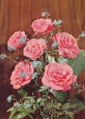 FLOWERS Vintage Ansichtskarte Postkarte CPSM #PAS649.D
