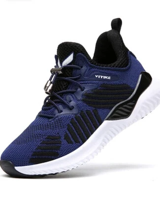 VITIKE Kids Trainers Boys Girls Mesh Running Shoes Breathable Lightweight Sports Shoes