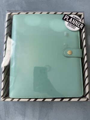 NEW Carpe Diem A5 Planner Box Set  Robin s Egg Green  Inserts Large Agenda