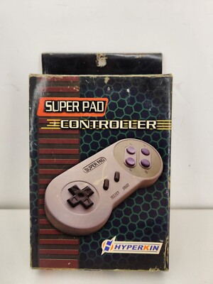 New In Box Hyperkin Tomee (M05170) Gamepad for the Super Nintendo Old Stock 
