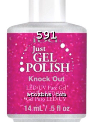 Brand new IBD Just Gel Nail Polish * Full Size * Knock Out