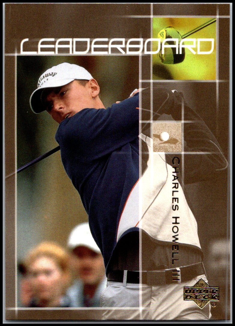 2003 UD Upper Deck Golf #63 Charles Howell III - Leaderboard FREE SHIPPING!