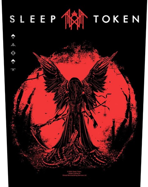 SLEEP TOKEN - Rückenaufnäher Backpatch Take me back to eden
