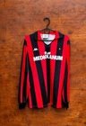 AC MILAN ITALY 1989 1990 HOME FOOTBALL SHIRT JERSEY KAPPA SIZE XL ADULT LONG