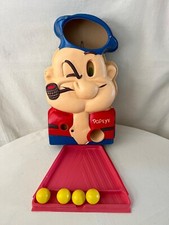 Vintage 1950's Popeye The Sailor Man Ball Toss Game W/ Original Box Incomplete