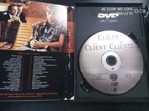 DVD Snapper Il Cliente. 1994 - Foto 3 di 3