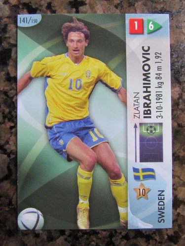 Ibrahimovic Sweden Panini World Cup 2006 CARD *Rare NM-MT