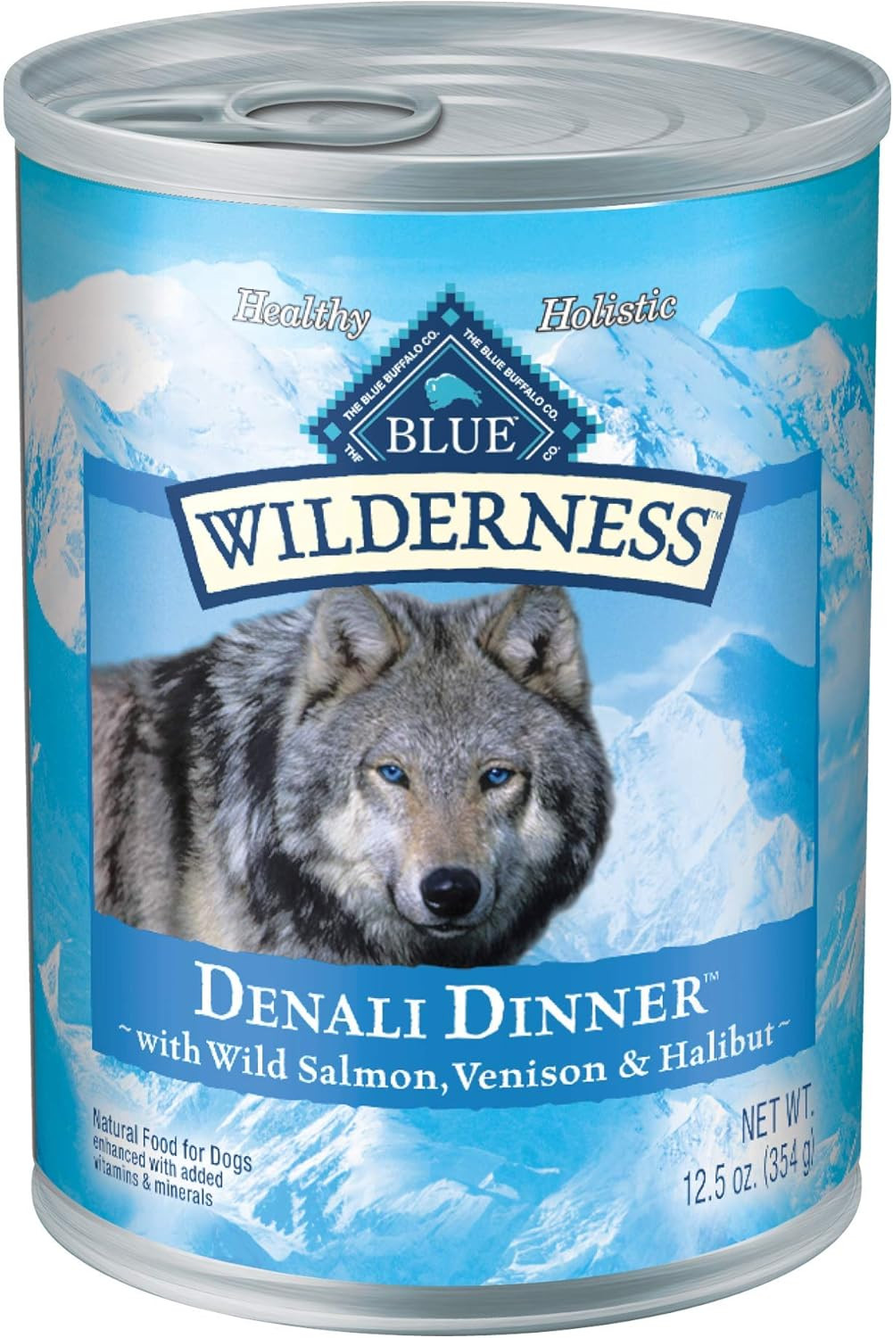 Wilderness Denali Dinner Wet Dog Food, High-Protein & Grain-Free, Made with Natu