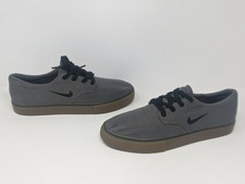 Nike Men S Sb Clutch Dark Grey Canvas Skate Shoes 11 5 Men Us For Sale Online Ebay