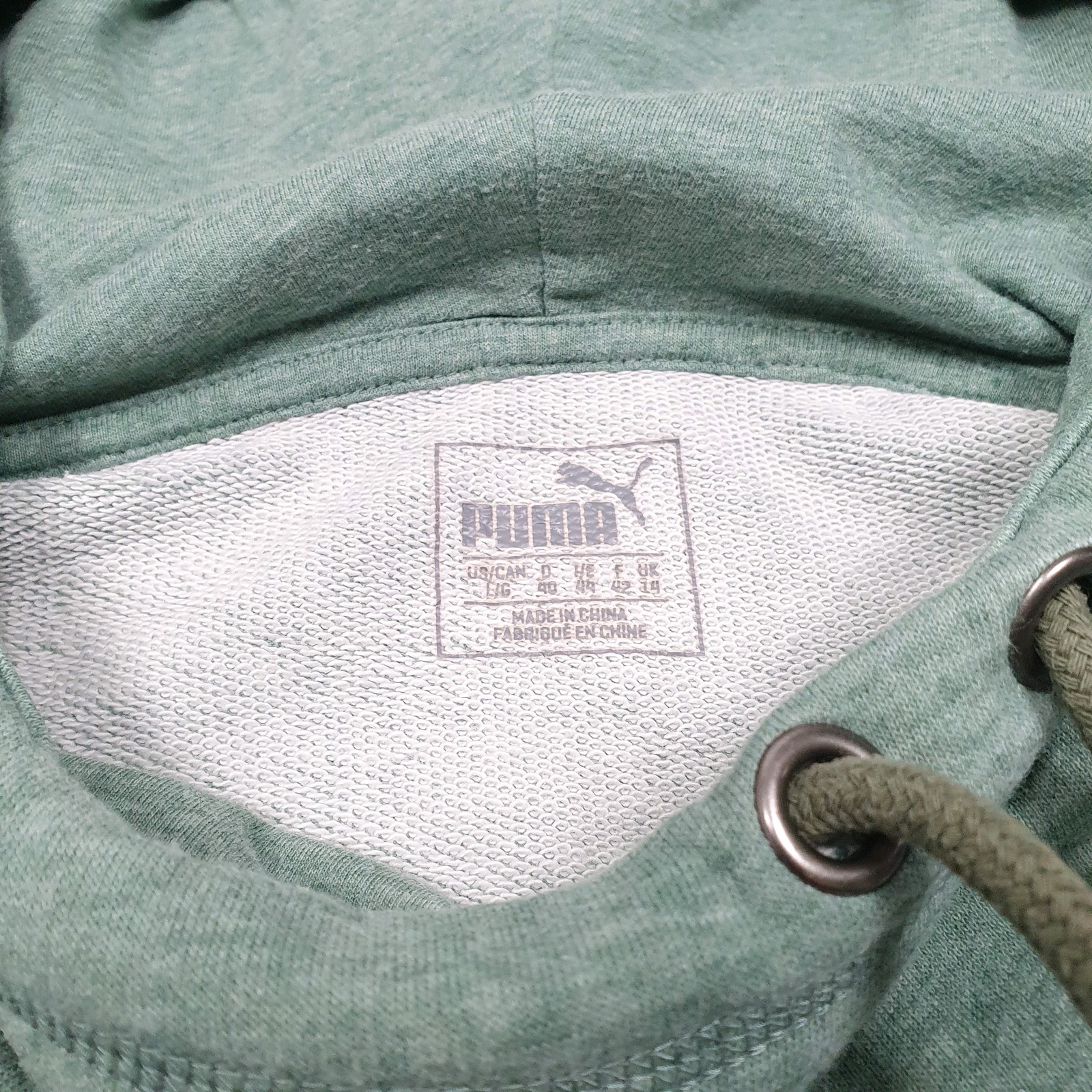 PUMA Hoodie Cotton Jumper Sweatshirt Womens L image 2