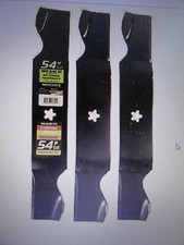 SET OF 3 Maxpower 561738 54-Inch Blade Set AYP  HEAVY DUTY FREE SHIP SAME DAY