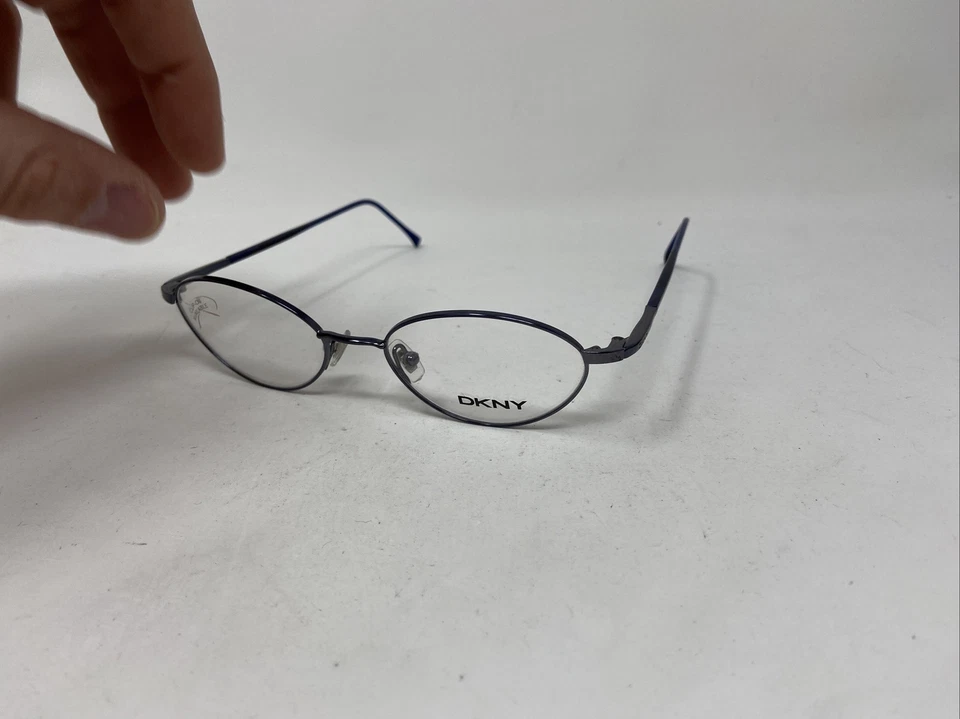 MARCO DE GAFAS DKNY ITALY 6207 424 AZUL OVALADO 49/17/140 MW76 Foto 3 de 4