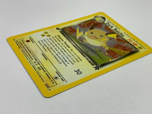 First 1st Edition Dark Raichu Holo 83/82 Team Rocket Holographic Rare Pokemon - Bild 5 von 11