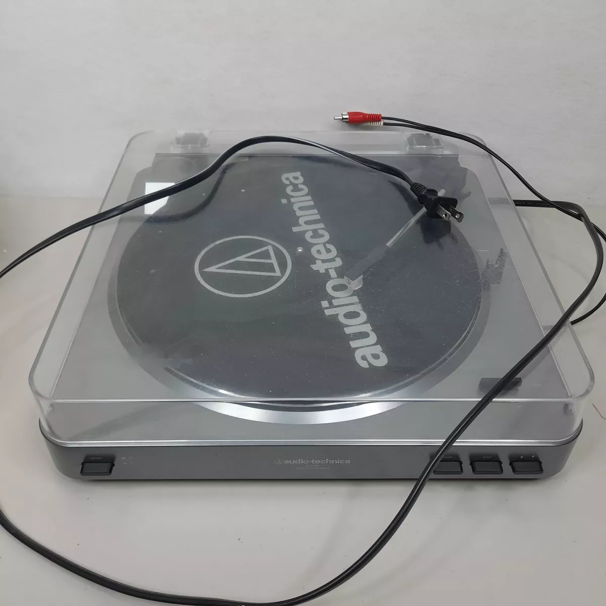 Audio-Technica AT-LP60 Fully Automatic Belt-Drive Stereo Turntable Silver  WORKS