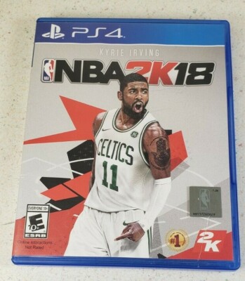 NBA 2K18 Standard Edition PlayStation 4 PS4 Kyrie Irving Tested Works