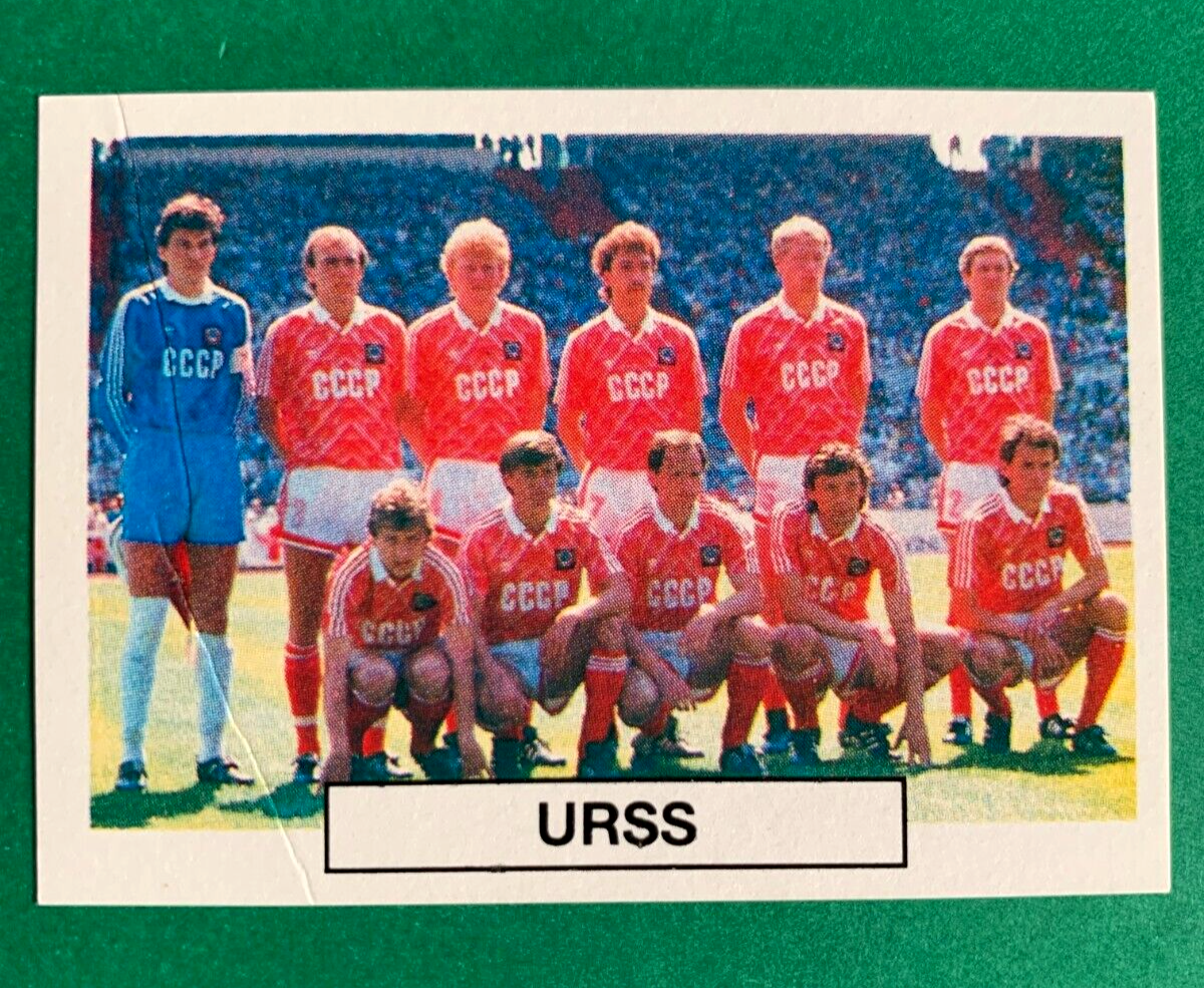 1990 Navarrete Italy World Cup FIFA Action #093 URSS SOCCER TEAM
