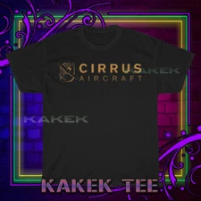 New Shirt Cirrus Aircraft Logo Funny Size S to 5XL