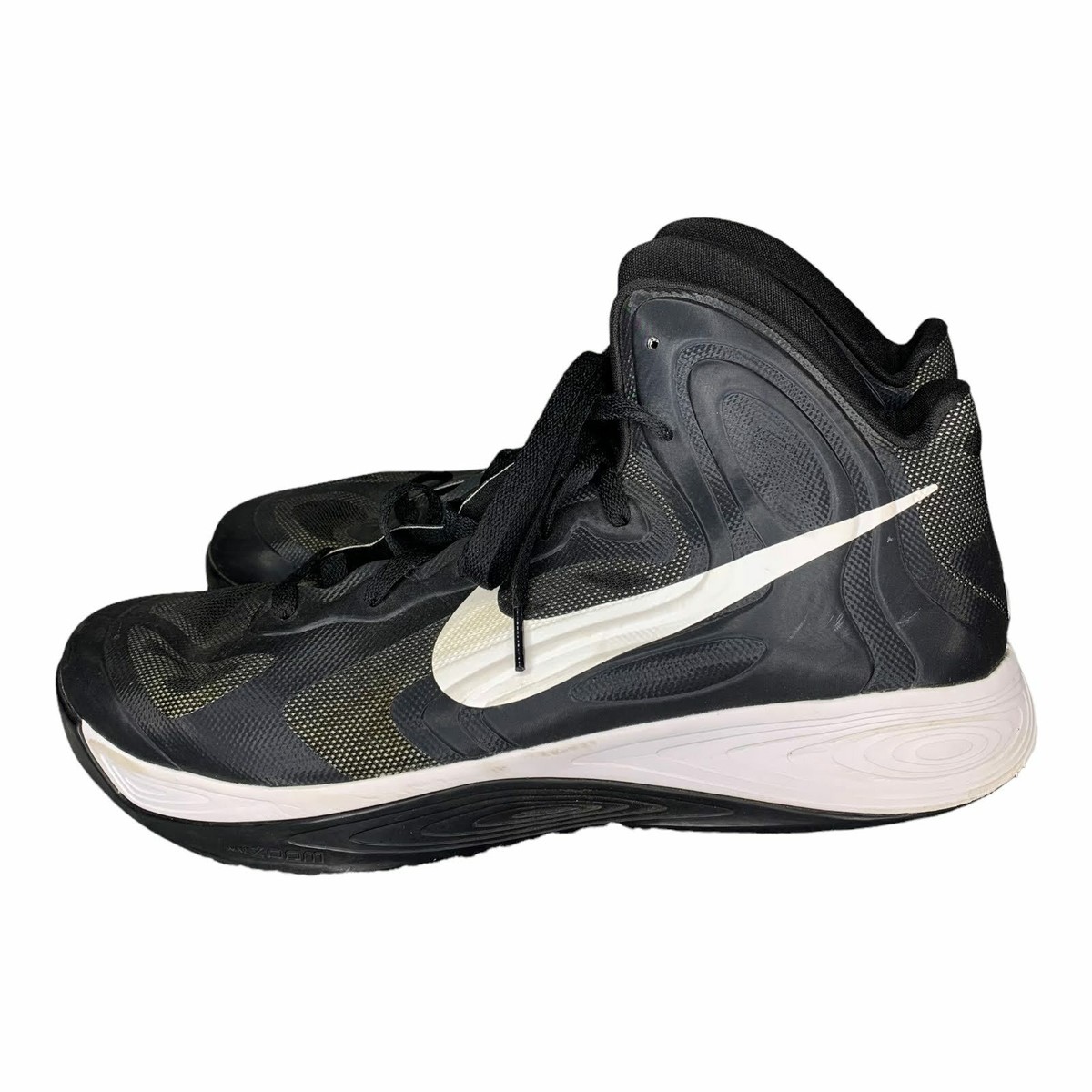 NIKE - hypershift 27㎝　basketball Nike Men's Hypershift TB Basketball Shoes White Black 844387