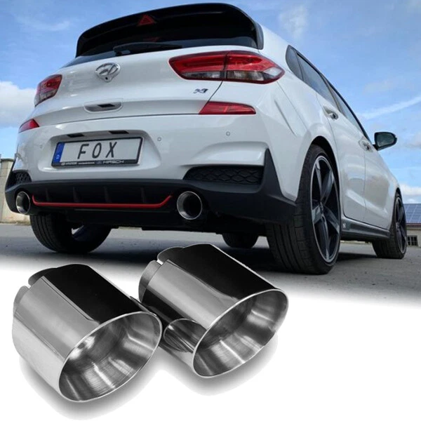 FOX Sportauspuff Endrohre Hyundai i30N Performance inkl.Fastback 2.0l je 1x114mm