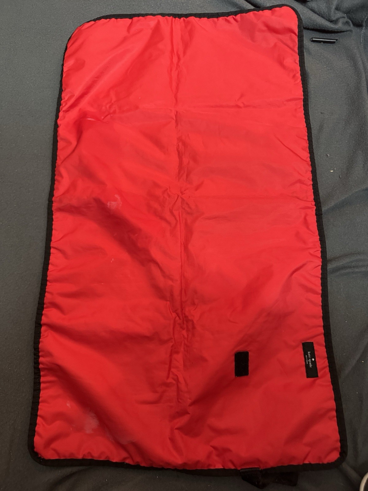 Kate Spade Black White Polka Dot Diaper Bag Tote w/ Changing Pad Large Nylon thumbnail 8