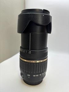 Tamron 18-200mm F3.5-6.3 XR Di II Aspherical AF Zoom Lens Nikon Front Cap & Hood