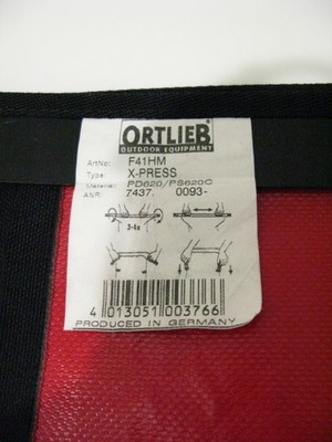 Red Ortlieb X-Press Waterproof Messenger Bag | eBay