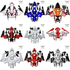 FK US STOCK Fairing Fit for HONDA 2005 2006 CBR600RR Red Black Yellow Orange a00