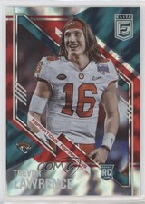 2021 Panini Donruss Elite Rookies Aspirations Shimmer /499 Trevor Lawrence 06z2