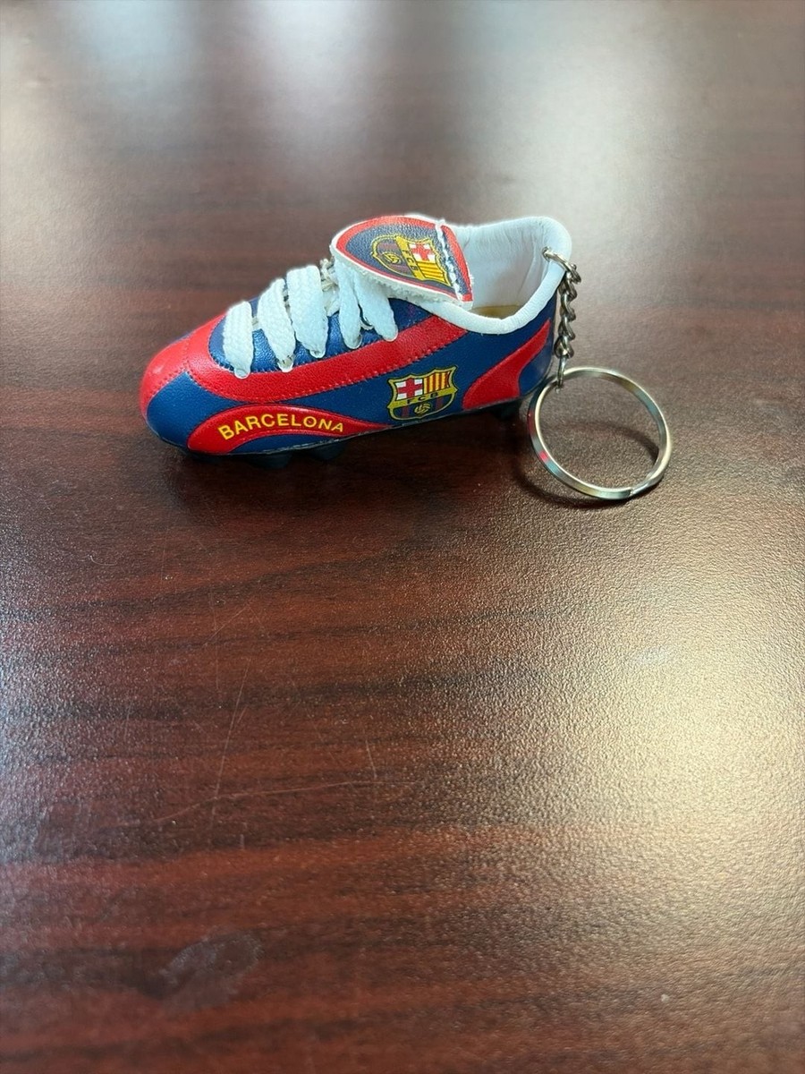 FC Barcelona Soccer Cleat Shoe Keychain Blue Red | eBay
