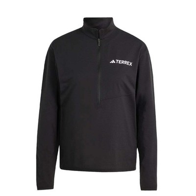 Adidas Terrex Womens Multi Climacool 1/2 Zip Long Sleeve Long-Sleeve Top Black