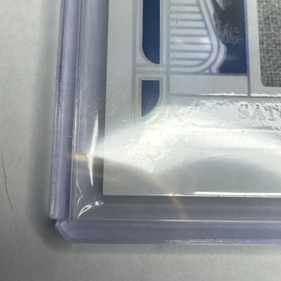 2025 National Treasures Satchel Paige Material Jersey Holo Silver  /25 Braves  - Image 4 of 4