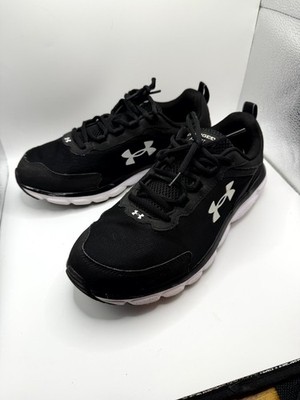 Under Armour Charged Assert 9 3024857-001 Men's 10.5 Running Shoes Black Sneaker