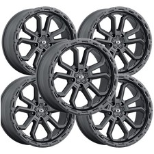 Set Of 5 Vision 405 Korupt 16x8 5x4.5 0mm Satin Black Wheels Rims 16 Inch Set Of 5 Vision 405 Korupt 16x8 5x4.5 0mm Satin Black Wheels Rims 16 Inch