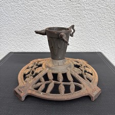 Antiker Christbaumst&auml;nder Rund 1920 Engelsschrauben