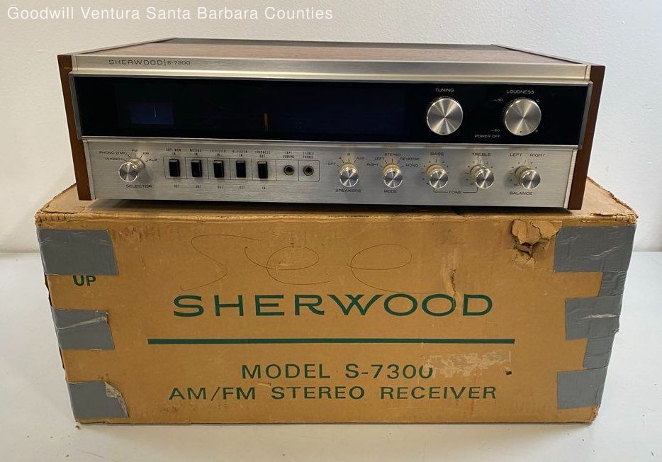 Sherwood S-7300 vintage audio equipment - eBay listing photo 1