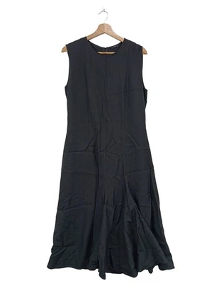 JOSEPH Robe à bretelles Dames Robe T EU 40 noir style décontracté - Photo 1/4