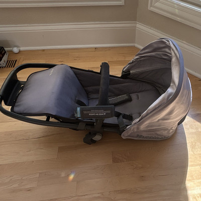 UPPAbaby VISTA v2 rumble Seat Canopy, Gray, Works on v3