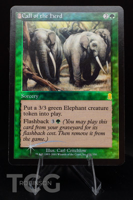 Call of the Herd - Odyssey Foil - Magic the Gathering