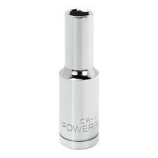 Powerbuilt 1/2 Inch Drive x 3/8 Inch 6 Point Deep Socket - 642324