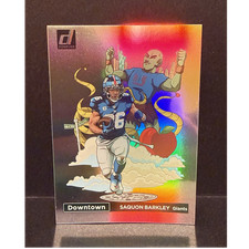 ‼️Case Hit‼️🔥2023 Panini Donruss Downtown! Saquon Barkley New York Giants NFL🔥