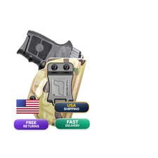 Tulster Iwb Profile Kydex In Right Hand Fits Mp Bodyguard .380 Compatible