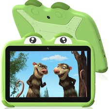 YINOCHE Kids Tablet 10 inch Toddler Tablet for Kids Android 64GB Toddler Tabl...
