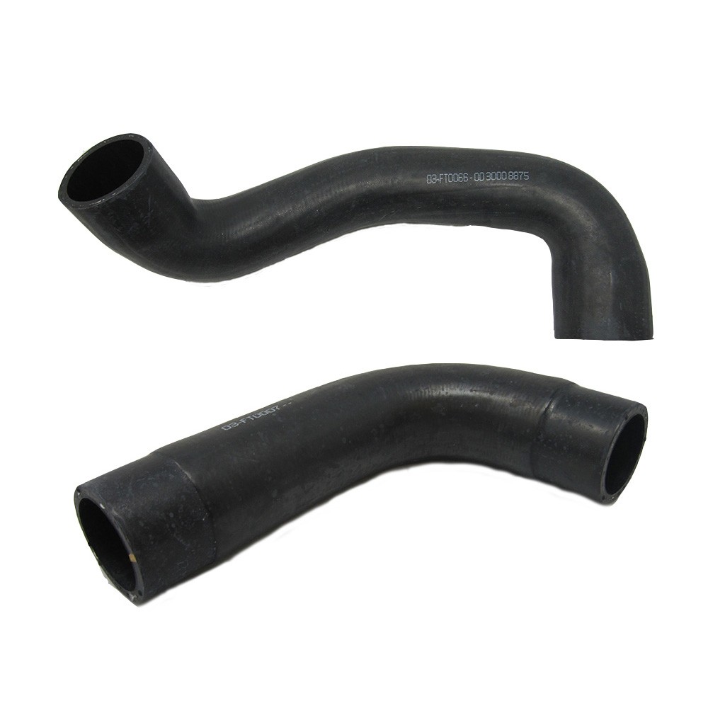 Top and Lower Radiator Hose Set Fits Ford/New Holland Replaces 81805628